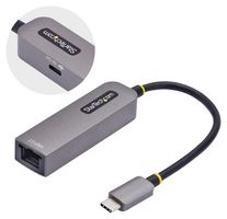 STARTECH 2GPD3-USB-C-ETHERNET Adapter Cable, USB 3.0 Type-C to 2.5 Gigabit Ethernet Adapter, 100W PD Pass-Through, 2.5GBASE-T