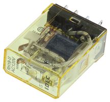 IDEC RH1B-UAC120V Power Relay, SPDT, 120 VAC, 10 A, RH Series, Socket, Non Latching