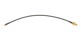 MOLEX 73230-1620 RF / Coaxial Cable Assembly, 5.9 ", 150 mm, RG-174LL, SMA, MMCX Right Angle Plug, 50 ohm