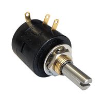 ETI SYSTEMS EH22HHP-3N-1K Rotary Potentiometer, Hybrid Element, 1 kohm, 3 Turns, Linear, 600 mW, ± 10%, EH22HHP Series