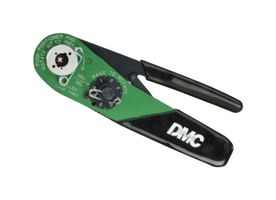 DANIELS MH860 Crimp Tool, Adjustable 8 Indent, Hand, 28-16AWG Pin & Socket Contacts