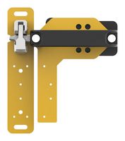 IDEM 210061 Gate Bolt, Non-Contact Safety Interlock Switch, Right Hand, Painted Metal, GBN-3 Series