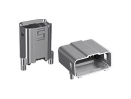 SAMTEC AMF6-02-S-RA-TR I/O Connector, 8 Contacts, Receptacle, Mini I/O, Surface Mount Right Angle