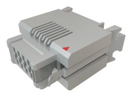 SAMTEC IMPC-04-M Heavy Duty Connector Base, 4Pos, Black, mPOWER IMPC Series, Cable Mount