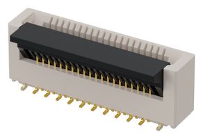 GCT FFC2A36-20-0-G-R FFC / FPC Board Connector, Flip Type, Right Contact, 0.5 mm, 20 Contacts, Receptacle