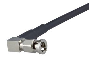 3M 1CX12-35-0S-005.0 RF / Coaxial Cable Assembly, 16.4 ft, 5 m, Standard Flex, Micro BNC Plug, Micro BNC Plug, 90°