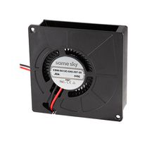 SAME SKY CBM-5512C-040-297-20 Fan Blower, DC Brushless Motor, 5 VDC, DC, 55 mm, 10.6 mm, 3.68 CFM
