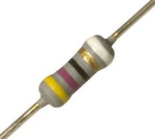 VISHAY NFR25H0001008JA500 Through Hole Resistor, 1 ohm, NFR25H Series, 500 mW, ± 5%, Axial Leaded, 350 V