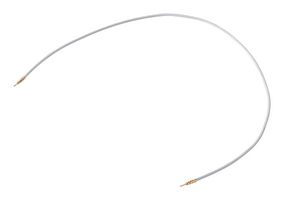 HARWIN G125-MW10150AAM9400 Cable Assembly, 26AWG, Crimp Pin to Crimp Pin, 5.9 ", 150 mm, Gecko G125 Series, White
