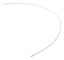 HARWIN G125-FW30150AAL9400 Cable Assembly, 30AWG, Crimp Socket to Free End, 5.9 ", 150 mm, Gecko G125 Series, White