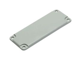 FIBOX MB 10324 COVER FLANGE III Plate, Cover Plate, Polycarbonate, Light Grey, Enclosures, 15 mm, 126 mm