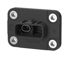 AMPHENOL COMMUNICATIONS SOLUTIONS VNTBVA6A2624SR Automotive Connector, 5A Power/3A Signal, Sealed, Ve-NET VNTB Series, Straight Plug, 8 Contacts