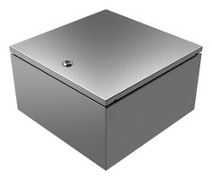 ROSE 370044211 Metal Enclosure, Industrial, 304 Stainless Steel, 380 mm, 380 mm, 217 mm, IP66