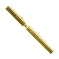 HARTING 21011009021 Sensor Contact, Socket, Copper Alloy, Gold, 26 AWG to 23 AWG, Crimp, har-speed Series
