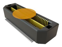 SAMTEC QTH-030-01-C-D-A-K-TR Mezzanine Connector, Header, 0.5 mm, 2 Rows, 60 Contacts, Surface Mount Straight, Phosphor Bronze