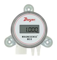 DWYER MSX-U12-PA Pressure Transmitter, Unidirectional, Differential, Tube, 5 Inch-H2O, 1/8", 3/16", 1/4", 5mm, 6mm