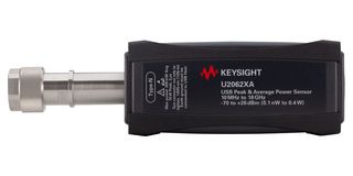 KEYSIGHT TECHNOLOGIES U2062XA/-100/U2000A-301 RF Power Sensor, USB Model, 5 ft USB Cable, 10MHz to 18GHz, -70dBm to +26dBm