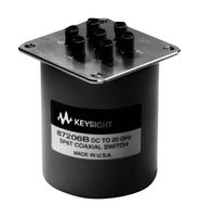 KEYSIGHT TECHNOLOGIES 87204A/-161 Coaxial Switch, SP4T, SMA Female, 0.36 dB Insertion Loss, 100 dB Isolation, 4 GHz, 87204 Series