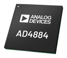 ANALOG DEVICES AD4884BBCZ Analogue to Digital Converter, 16 bit, 20 MSPS, Differential, Single Ended, LVDS, Serial