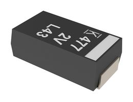 KEMET A720V567M002PPE003 Polymer Aluminium Electrolytic Capacitor, 560 µF, 2 V, 2917 [7343 Metric], 3000 µohm
