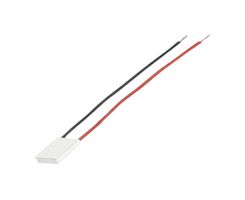 SAME SKY CP60433H Peltier Module, 1 Stage, 6 A, 19.5 V, 67.6 W, 2.54 ohm, 68 °C, 100mm, 20 AWG, Red & Black