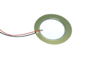 SAME SKY CEB-27D44 Piezoelectric Diaphragm, 0.016 µF, 4.6 kHz, 250 ohm, 27 mm Dia x 0.51 mm H