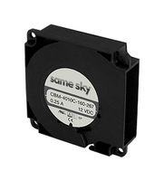SAME SKY CBM-4007C-165-295 Fan Blower, DC Brushless Motor, 12 V, DC, 40 mm, 7 mm, 1.85 CFM