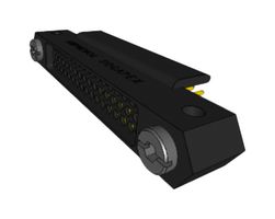 AMPHENOL SOCAPEX HDASF050CB-10C Pin Header, Wire-to-Board, 1.905 mm, 3 Rows, 50 Contacts, Through Hole Straight, HDAS Series