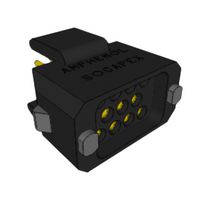 AMPHENOL SOCAPEX HDASF011CA-10L Pin Header, Wire-to-Board, 1.905 mm, 3 Rows, 11 Contacts, Through Hole Straight, HDAS Series