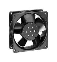 EBM-PAPST 9244014907 AC Axial Fan, 24V, Square, 119 mm, 38 mm, Sleeve Bearing, 90 CFM