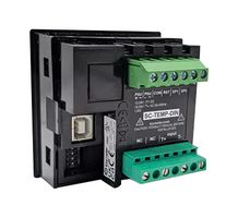 TRUMETER SC-TEMP-DIN Signal Converter, 0.5 °C Accuracy, Thermocouple, 4mA to 20mA, Open Collector, 2 Channels, 24 V