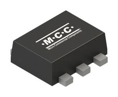 MICRO COMMERCIAL COMPONENTS (MCC) SIX3439KA-TP Dual MOSFET, N and P Channel, 20 V, 20 V, 750 mA, 600 mA, 0.3 ohm