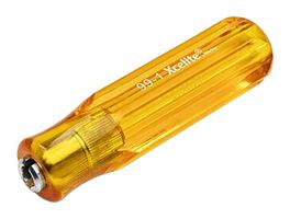 WELLER XCELITE 991N Handle, Regular Type, Amber, 20.6mm x 101.6mm, 99 Series