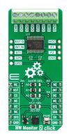 MIKROELEKTRONIKA MIKROE-5685 Add-On Board, HW Monitor 2 Click, MikroE MikroBUS Compatible Development Boards