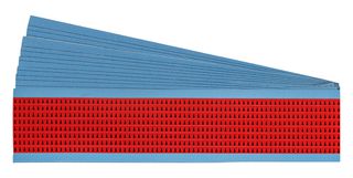 BRADY BIA-RD-PK Label, Self Adhesive, 4.83 mm, 3.18 mm, Vinyl Cloth, Board Inspection Arrow