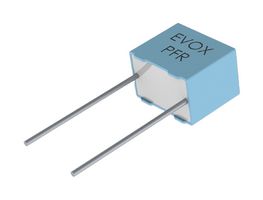 KEMET PFR5331J100J11L4BULK General Purpose Film Capacitor, Film / Foil PP, Radial Box - 2 Pin, 330 pF, ± 5%, 63 V, 100 V