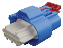 MOLEX 2042203706 Connector Housing, Blue, Squba 204220 Series, Receptacle, 6 Ways, 1.8 mm