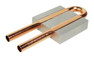 ADVANCED THERMAL SOLUTIONS ATS-TCP-1000 Cold Plate, Tubed, Aluminium 6063, 0.075°C/W, Unfinished, 2.25" x 2.25" x 0.6"