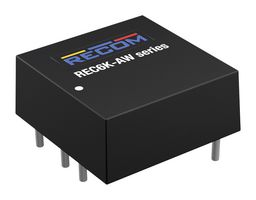 RECOM POWER REC6K-2412DAW Isolated Through Hole DC/DC Converter, ITE & Industrial, DIP, 4:1, 6 W, 2 Output, 12 V