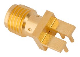 AMPHENOL RF 901-10512-1 RF / Coaxial Connector, SMA Coaxial, Straight Jack, Board Edge / End Launch, 50 ohm