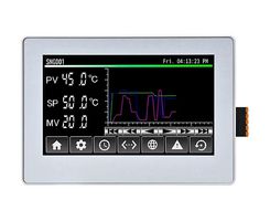 IDEC FT1J-4F14KAG-S PLC & HMI, 4.3", TFT LCD Colour, 480x272 Pixels, 20.4 - 28.8VDC, 94.99x53.85mm, Transistor Sink O/P