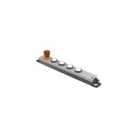RAFI 1.24.503.001/0000 Control Station, with E-Stop, 5 Position, CE, cULus, UL, IP65, E-BOX XL IO-LINK Series