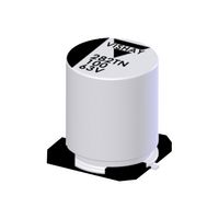 VISHAY MAL228297004E3 Polymer Aluminium Electrolytic Capacitor, Conductive, 150 µF, 35 V, Radial Can - SMD, 0.027 ohm