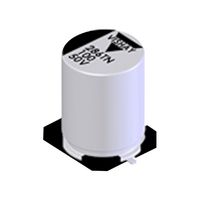 VISHAY MAL228697003E3 Polymer Aluminium Electrolytic Capacitor, Conductive, 100 µF, 35 V, Radial Can - SMD, 0.029 ohm