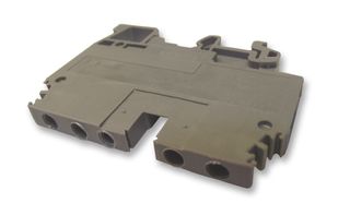 TE CONNECTIVITY - ENTRELEC 011547923 DIN Rail Mount Terminal Block, 4 Ways, 22 AWG, 10 AWG, 4 mm², Screw, 32 A