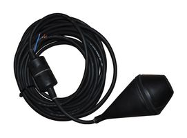 TRITON CONTROLS LR02-L10M Float Switch, LR02 Series, Non Mercury, Hypalon, 250 V, 5 A, 10 m Cable