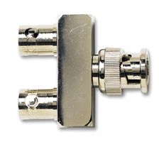 POMONA 6754 RF / Coaxial Adapter, BNC, Plug, BNC, Jack, Jack, Y Adapter, 75 ohm