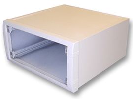 METCASE M5725207 Metal Enclosure, Mettec, 85mm High, Desktop Case, Instrument, Aluminium, 120 mm, 250 mm, 250 mm