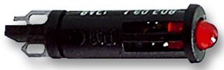 RAFI 1.69.508.810/0000 LED Panel Mount Indicator, Green, 28 VDC, 5 mm, 12 mA, IP40