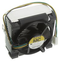 SANYO DENKI 109X7612H1126 Fan / Force Cooled Heat Sink, CPU, 0.89 °C/W, 67.3 mm, 68 mm, 45 mm, 31 dBA
